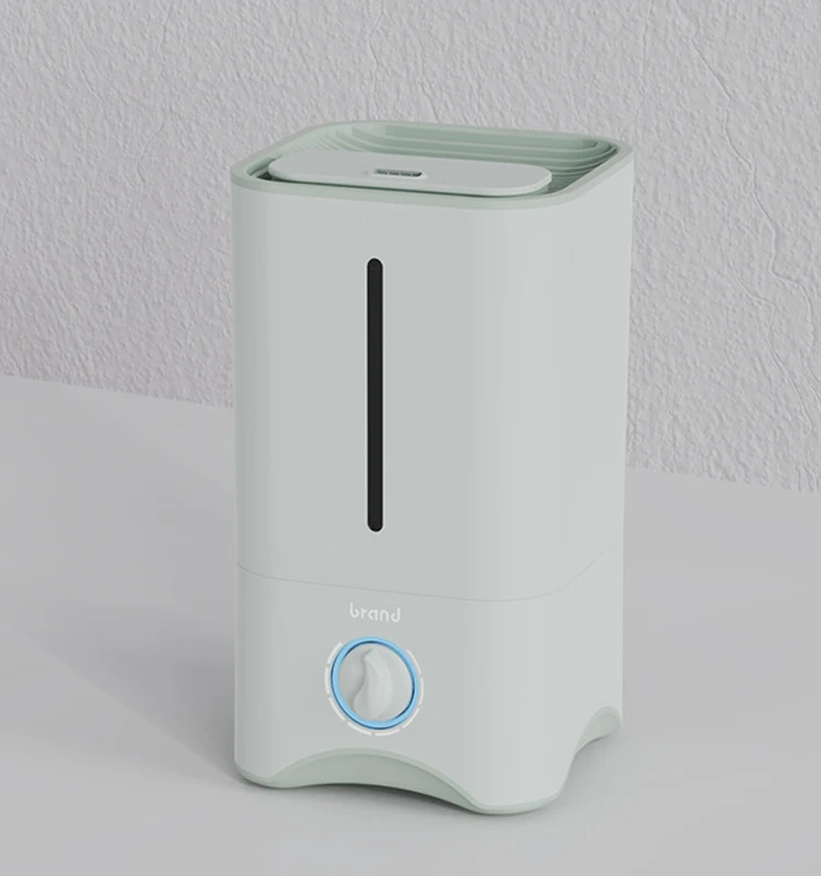 YICOMT Top fill water LED night colorful 5L Humidificateur PP Umidificador De Ar Humidificador Office essential oil diffuser