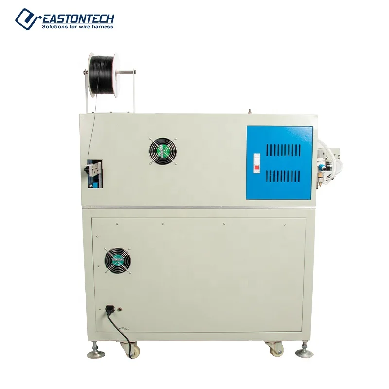 EW-20S-3 electric wire coil winding length counting cable cutting and tying machine wire re-winder 1-20mm