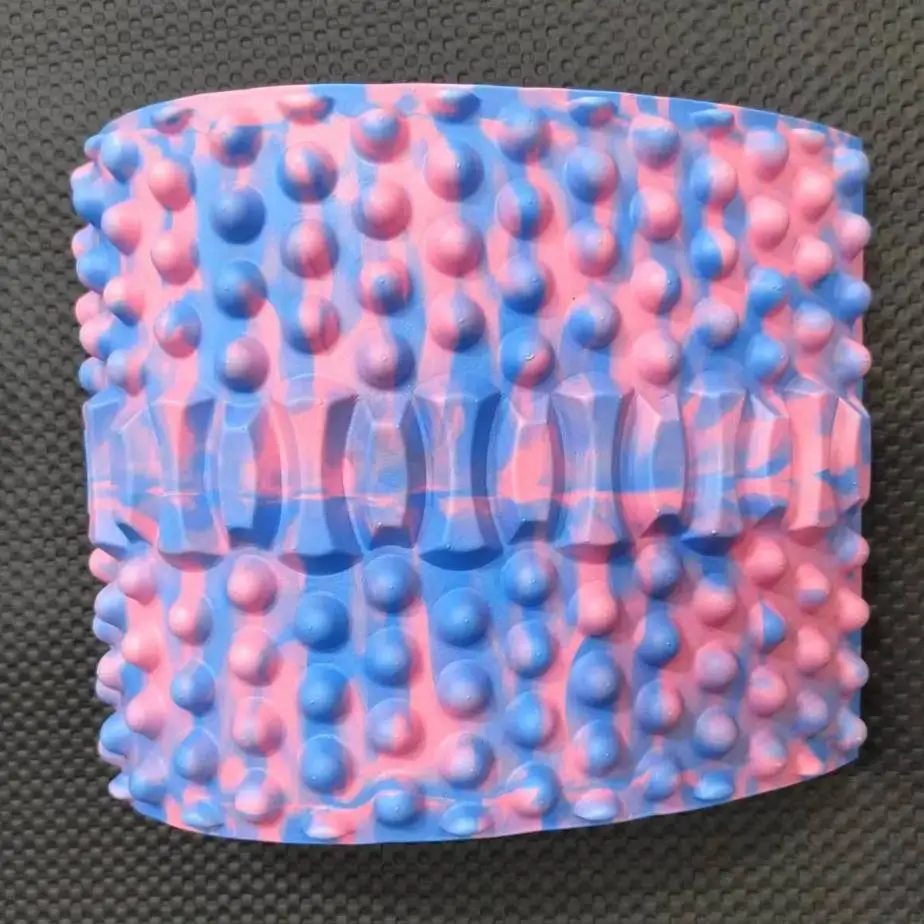 Factory wholesale high-quality peanut ball EVA massage ball yoga fitness foam shaft set