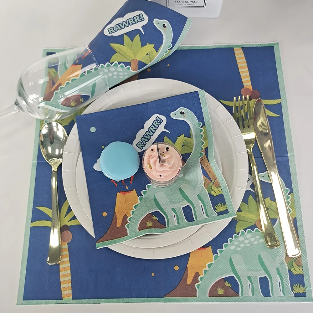 Children Designed Cartoon Napkins To Figure Custom Large Quantity Price Superior Value Tissue Wholesale