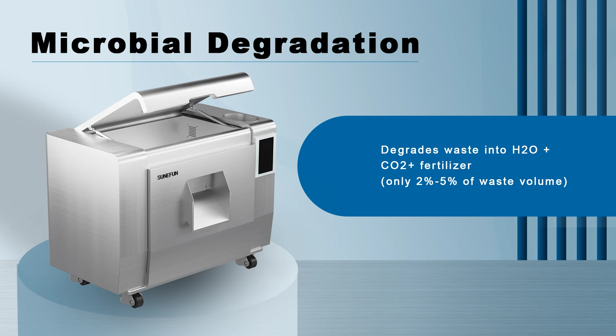 SUNEFUN 30KG garbage disposal  food waste disposer waste management waste disposal machine