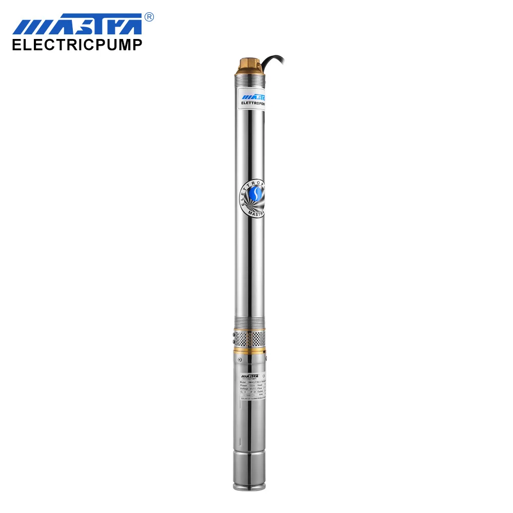 MASTRA 4 дюйма 48v 500w большой поток водяной насос для воды из нержавеющей стали dc Солнечный