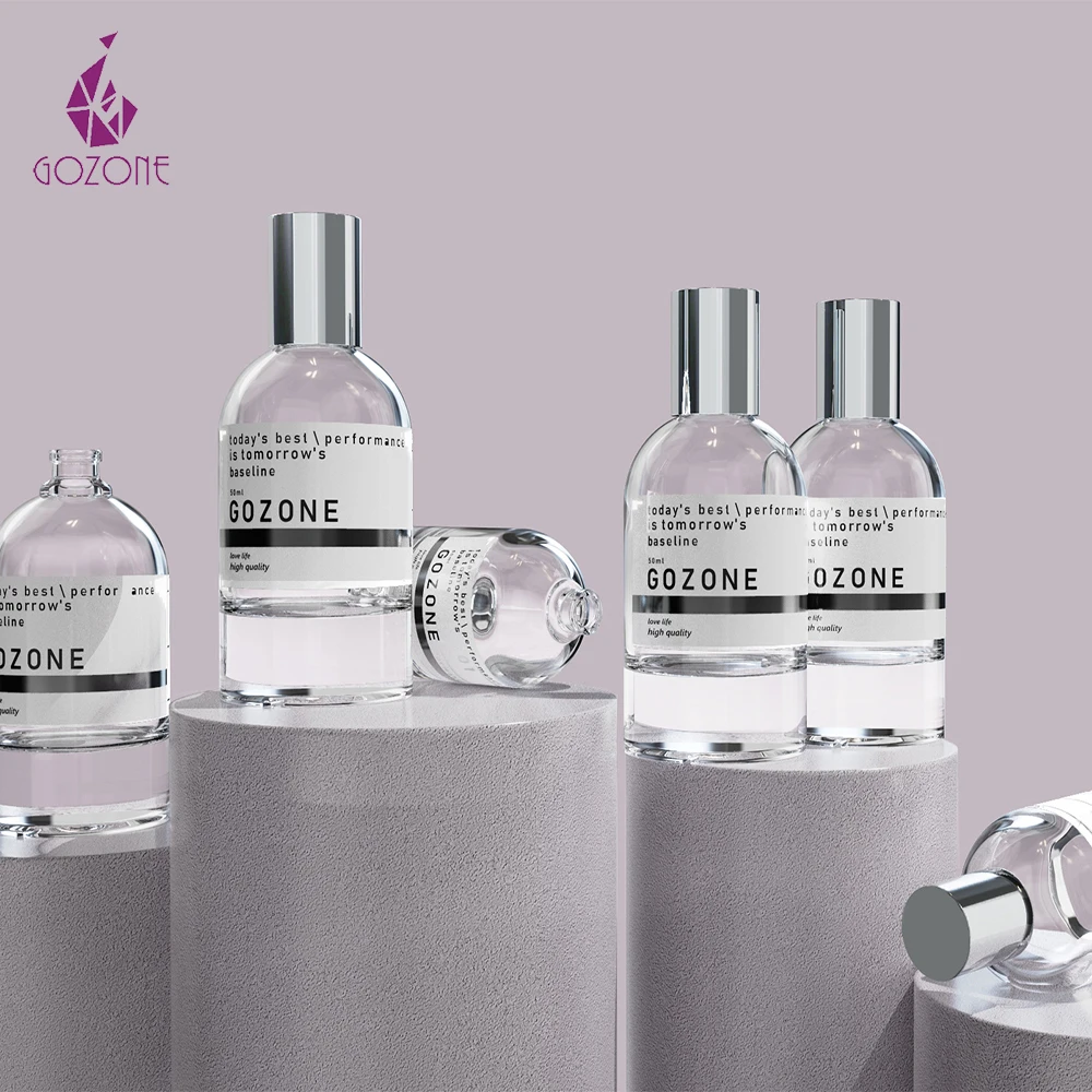 2020 Fashion Cylinder 100 ml glass spray pump make your own perfume bottle