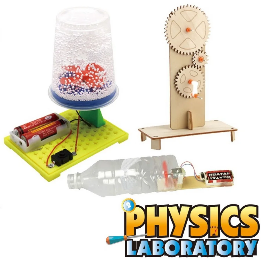 Educational Toy STEM Kits Wood Craft Kit DIY Science Building Projects Wooden Puzzle Assembly Model Set