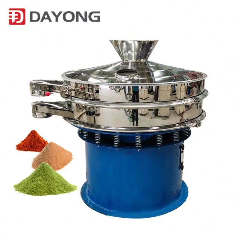 Powder Separator Mesh Circular Vibrator Rotary Vibration Screening Sieve Vibrating Screen Machine