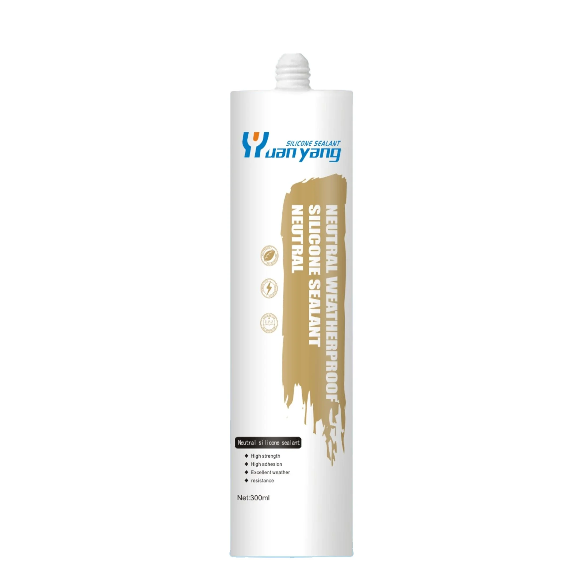 neutral waterproof silicone sealant for stainless steel and construction