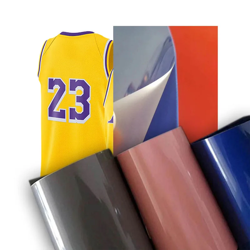 
High quality 3d silicone textil vinil transfer film 0.2mm 0.6mm Emboss silicone heat transfer vinyl for clothes 