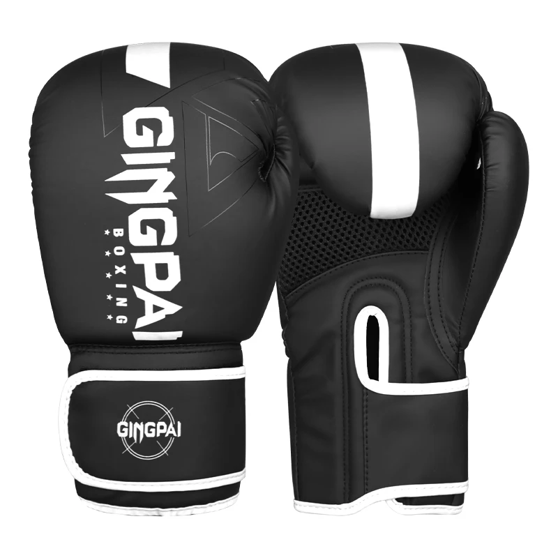 8/10/12/14oz Boxing Gloves PU Leather Muay Thai MMA Profession Kickboxing Adults Sandbag Training Gloves Equipment