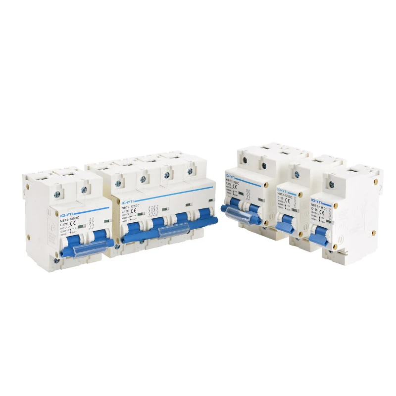 2024 New DC MCB Solar Breaker 2 Pole 125a 100a DC Circuit Breaker