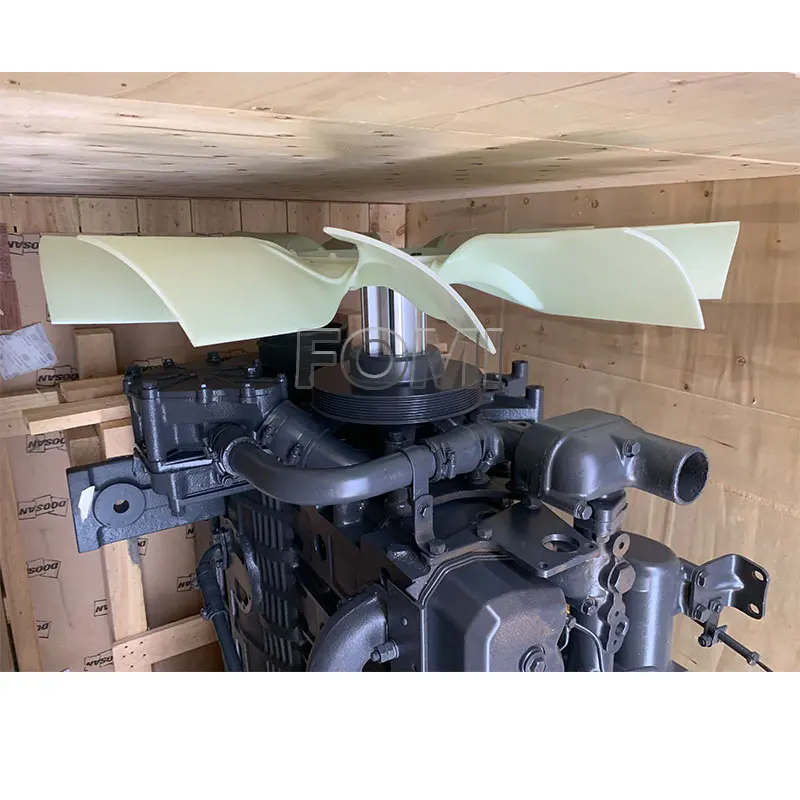 Запчасти для экскаватора FOMI DE08TIS двигатель Б/у дизельный DB58T DB58 DE12TIS D1146 DE08TIS двигатель в сборе для Doosan