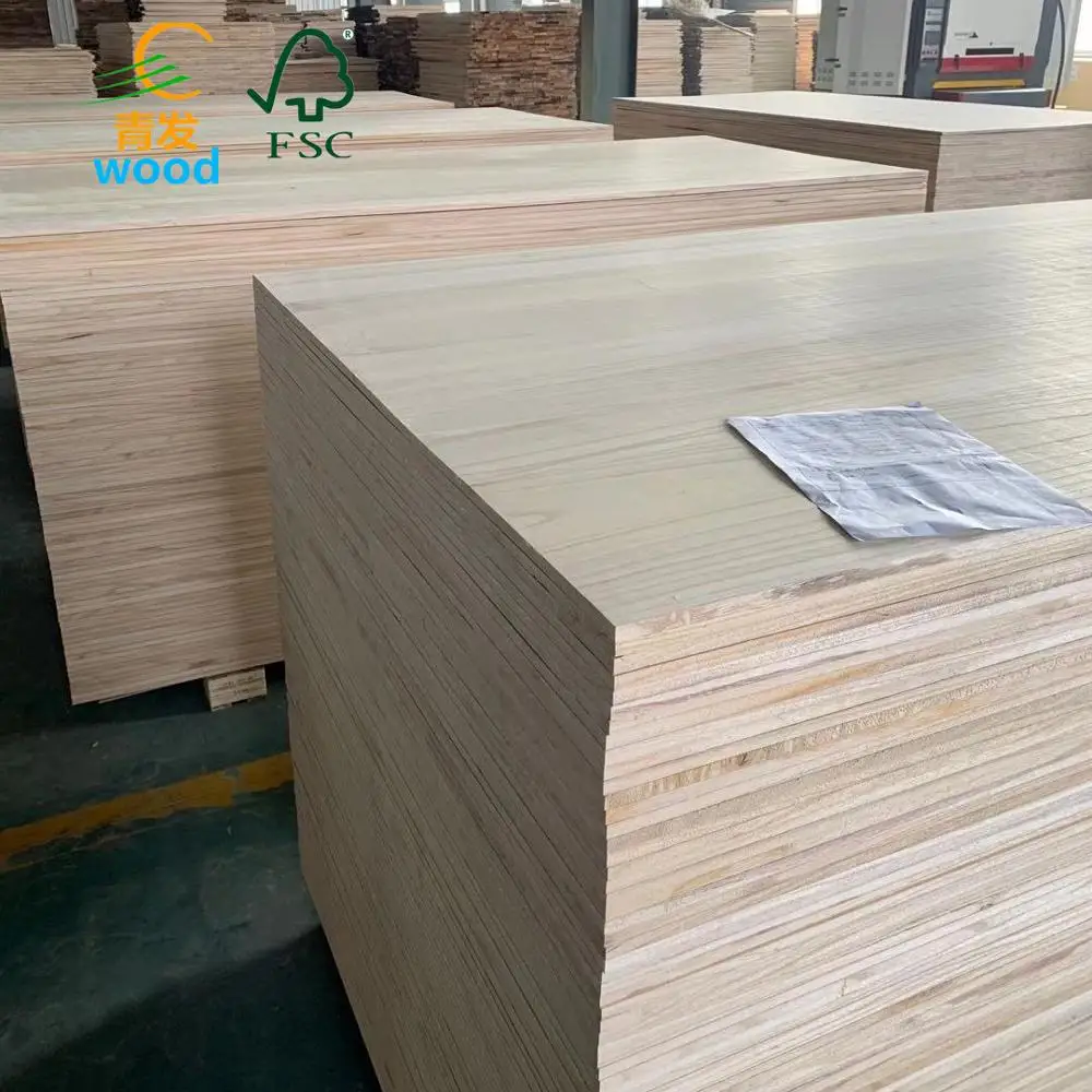 Заводская цена древесные доски paulownia kiri в
