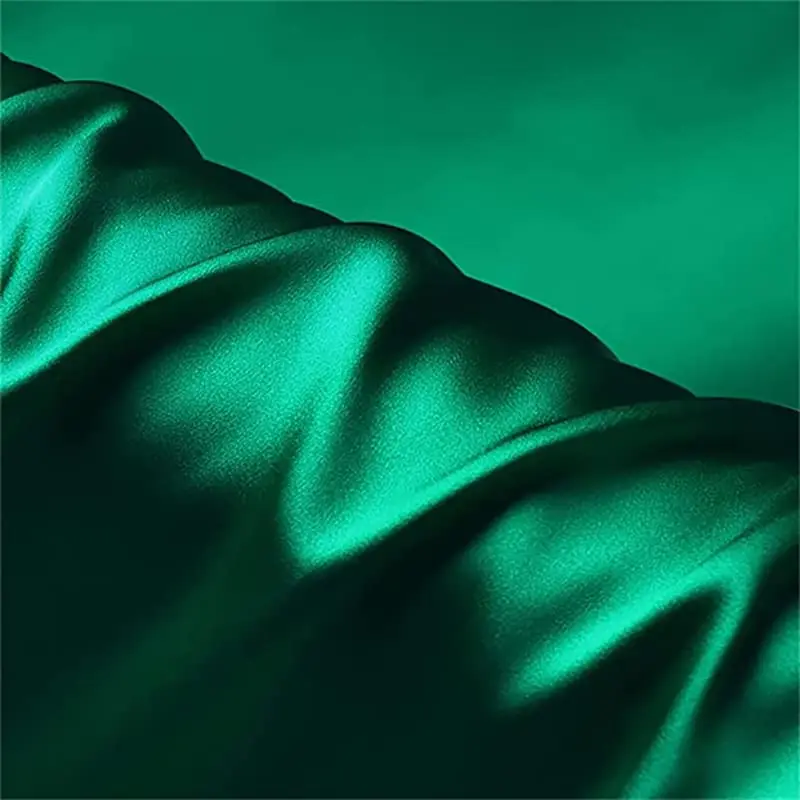 Non-toxic 100% Pure Mulberry silk fabric 16/19/22/25MM Plain Dyed Charmeuse OEKO-TEX100