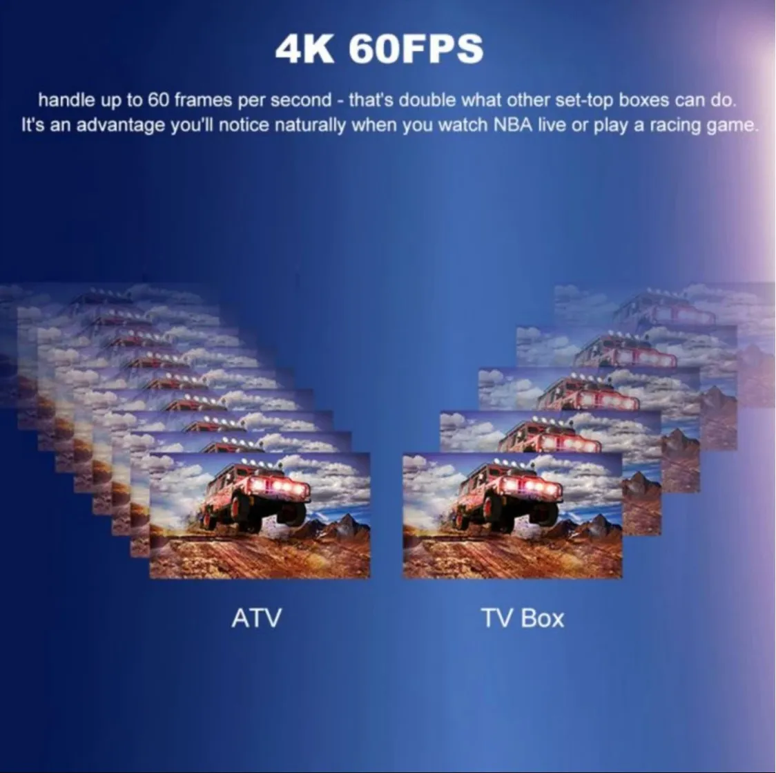 Q5 ATV UI Android Tv Box 4k android tv box Set Top Box Ip tv Dual Band Wifi 2GB 8GB Android 10 System 4k HD Voice remote control
