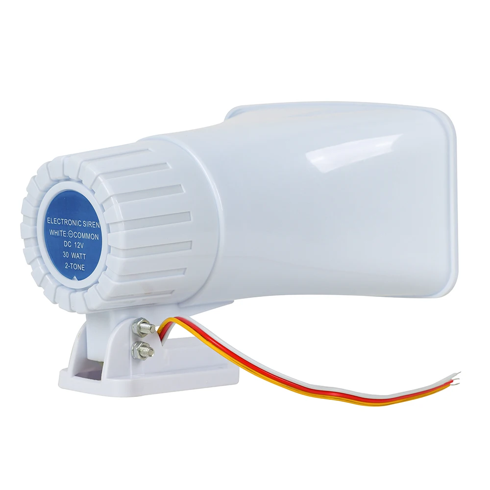 Outdoor IP55 Waterproof ABS Housing DC12V Industrial Security Big Alarm Siren