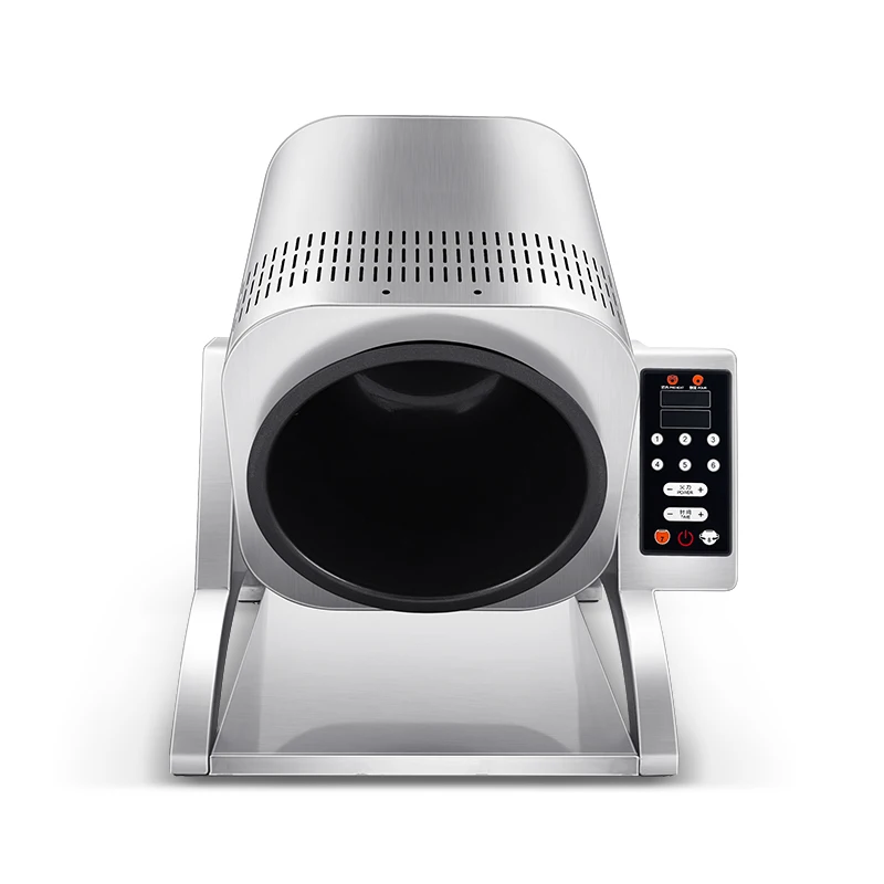 Commercial Kitchen Food Robot Cuisine Restaurant Use Gas Wok Cooking Stove For Automatic Fried Rice Wok