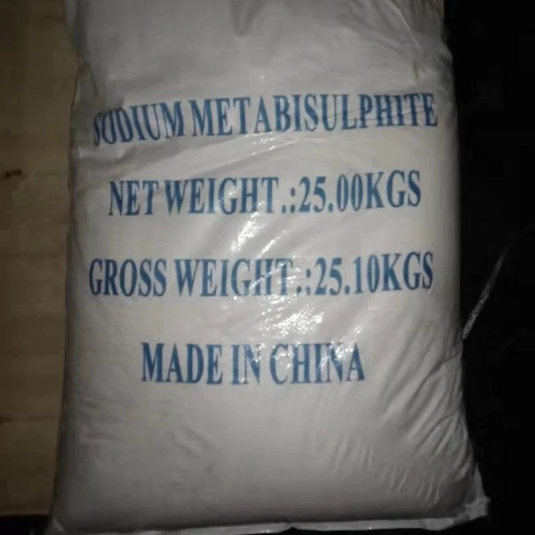 97% метабисульфит натрия промышленного класса Cas № 7681-57-4 Na2S2O5