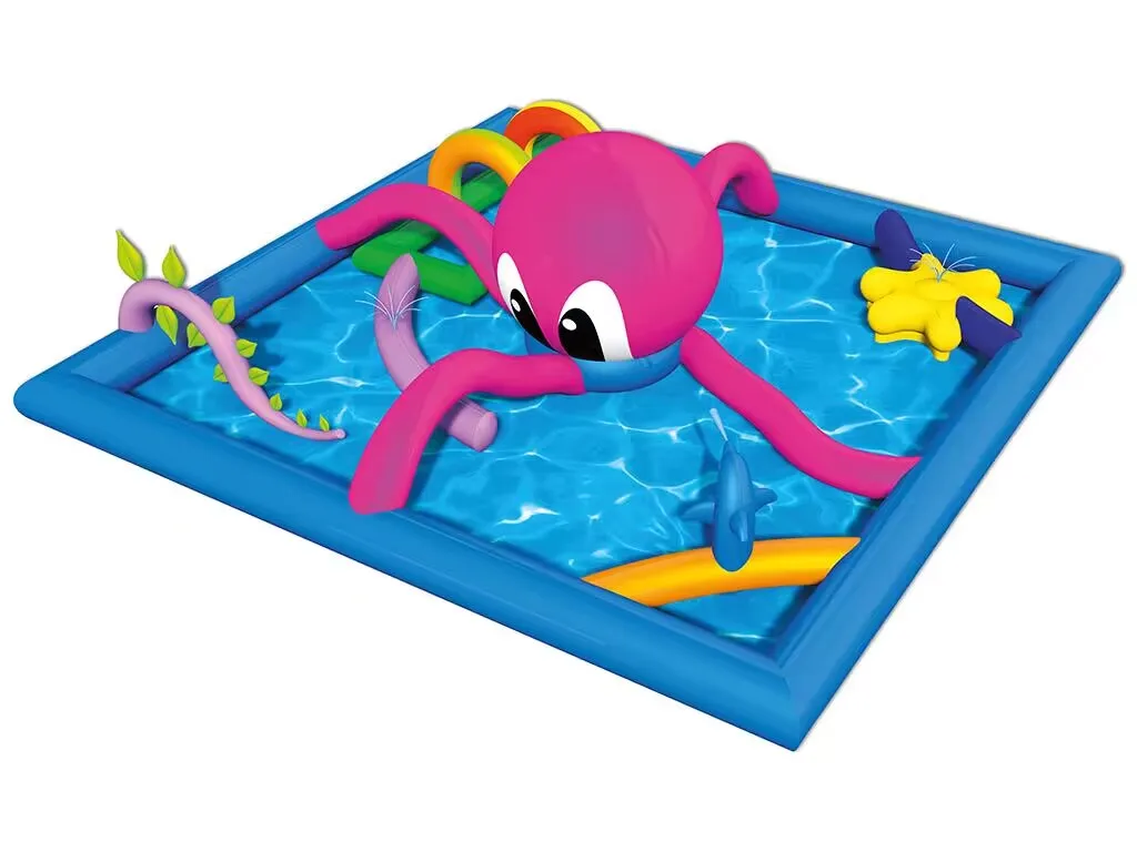 amusement  inflatable  water park games  with lagoons, splash wet obstacle course with pools, pit inflatable water slides rental
