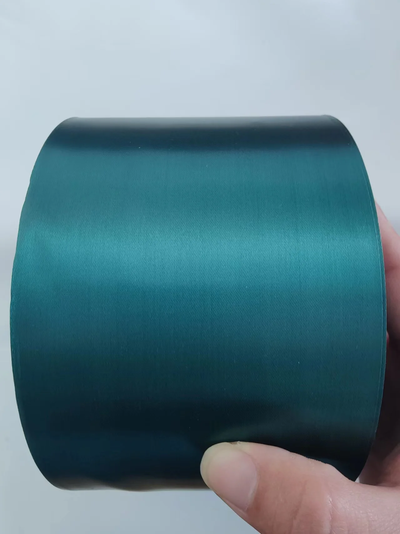 Customized Slit Edge Polyester Satin Tape Double Face 4 Inch 100mm Wide Satin Ribbon Rolls For Graduation Sash