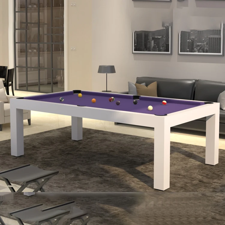 
High-end customized standard pool table size 9ft pool dining table 