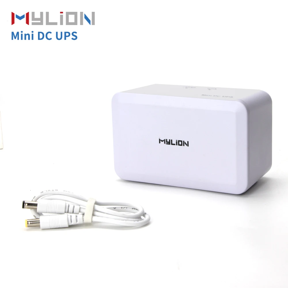 Mylion OEM высококачественный Мини DC UPS12000mAh 44.4Wh умный адаптер 12V 3A Литиевая Батарея Резервное копирование BBU для системы безопасности