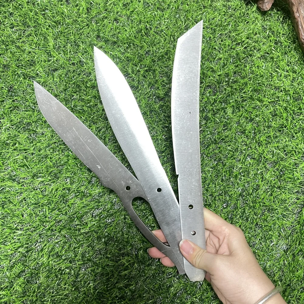 High-end industrial knife blades and DIY  chef knife blank Factory CNC cutting 440C D2 VG-10 steel blades for knife makers