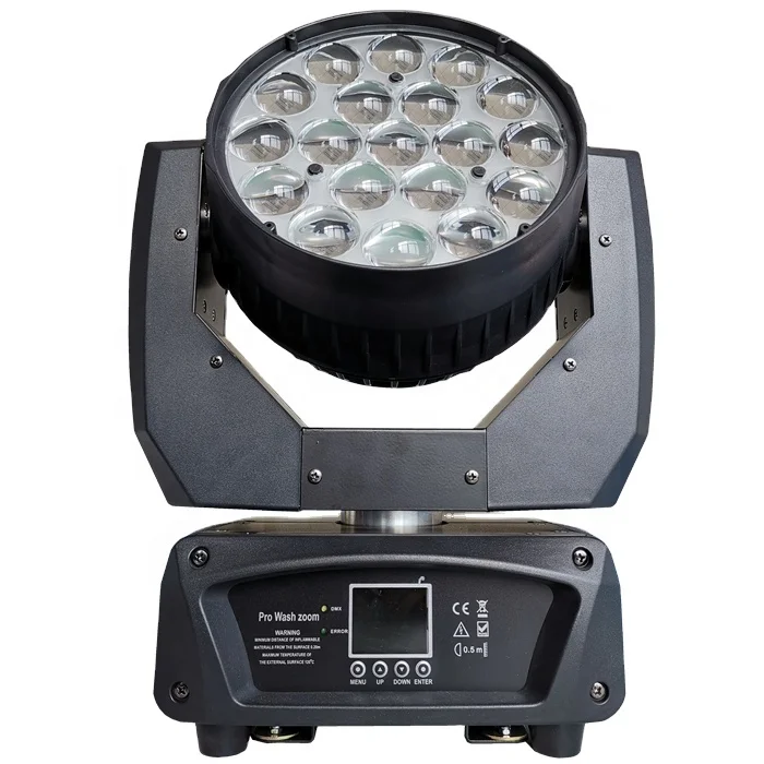 19*15 Rgbw 4 в 1 Mac Aura сценические Подвижные Фары 300 Вт Dmx 19 шт. 15 светодиодные фонари для промывки