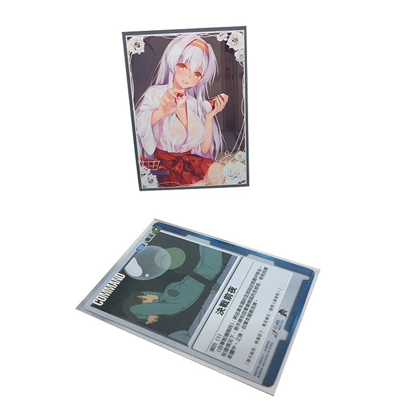 Custom printed anime mtg playing Card protector Yugioh Mtg for Card Sleeve for board game
