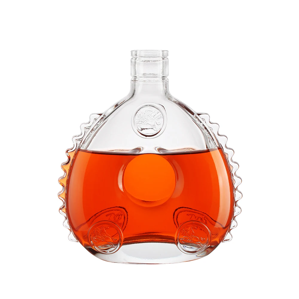 Manufacturer Fancy Premium 750ml Crystal Classic XO Brandy Cognac Liqueur Tequila Vodka Whisky Spirits Beverage glass bottles