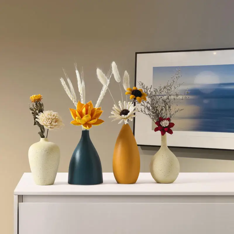 Cheap Wholesale Custom Luxury Vase Decoration Ins Nordic Creative Ceramic Flower Vase For Home Decor