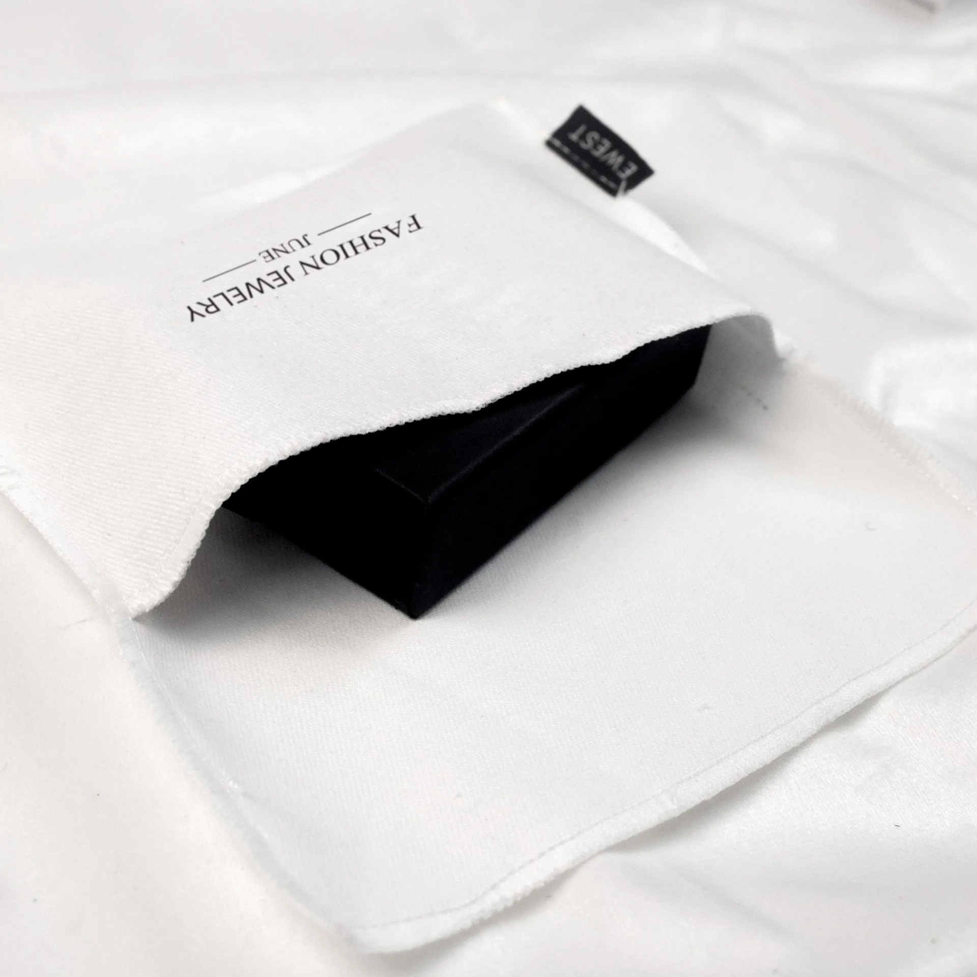 Custom Cotton  bag cosmetic cloth jewelry  gift packaging bag  envelope cotton bag