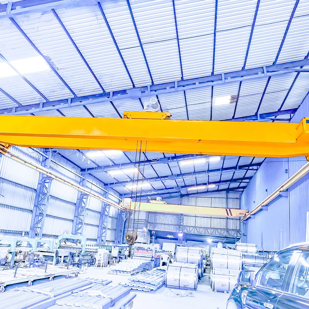 Export to South Africa double speed eot crane 5 ton price for production workshop