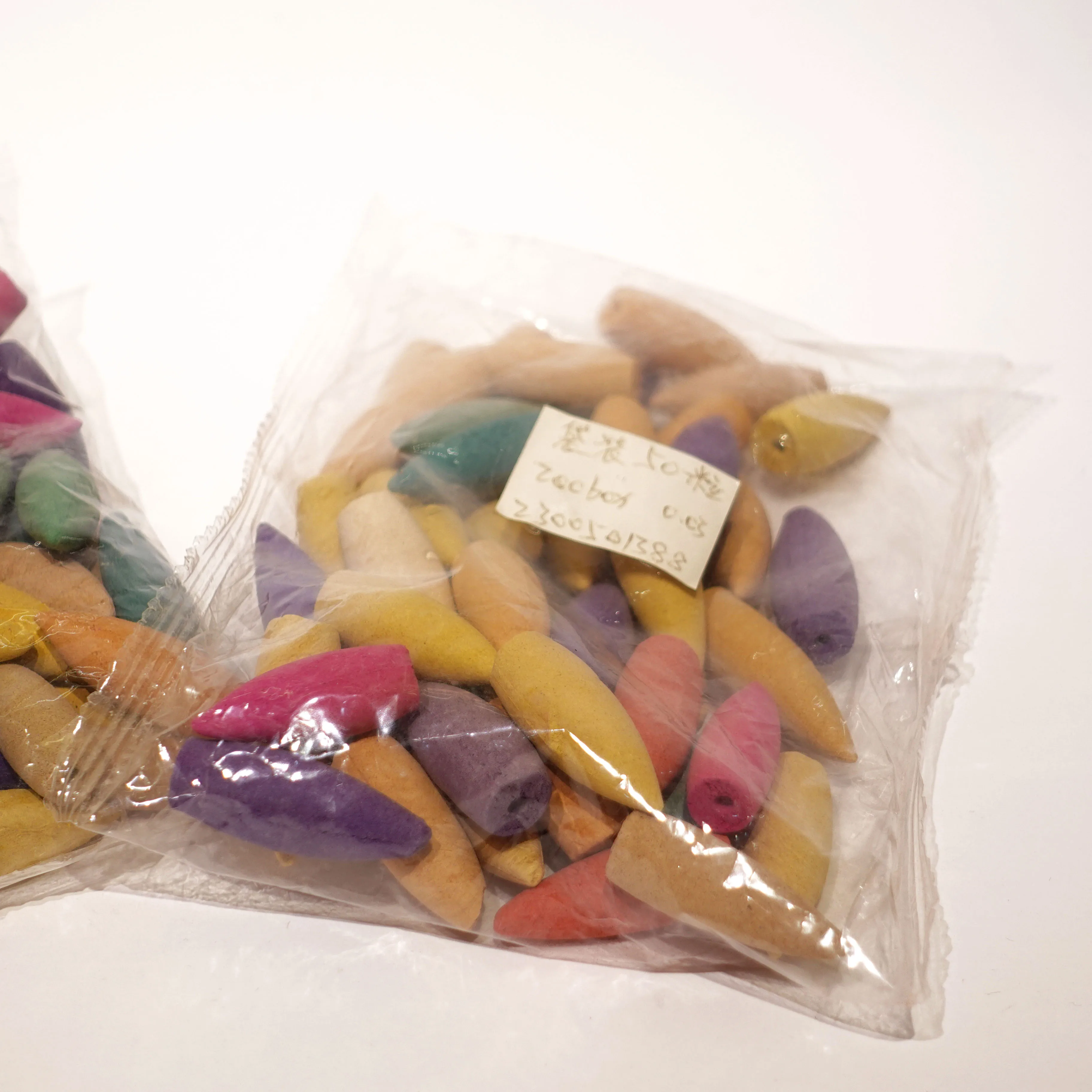 200Pcs/Lot Mixed organic Incense Rose Jasmine Lavender Sakura Smoke fragrance Cone Reflux Tower incense Cones Backflow