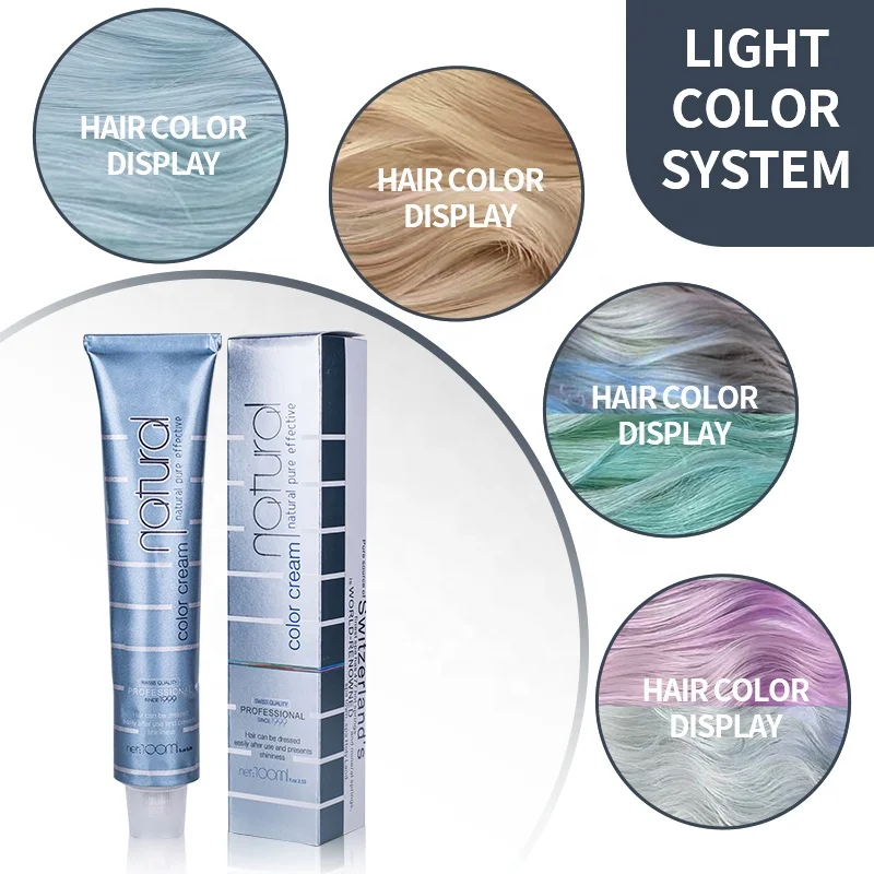 100% Grey Coverage Professional Permanent hair color Salon OEM/ODM Hair Dye Color