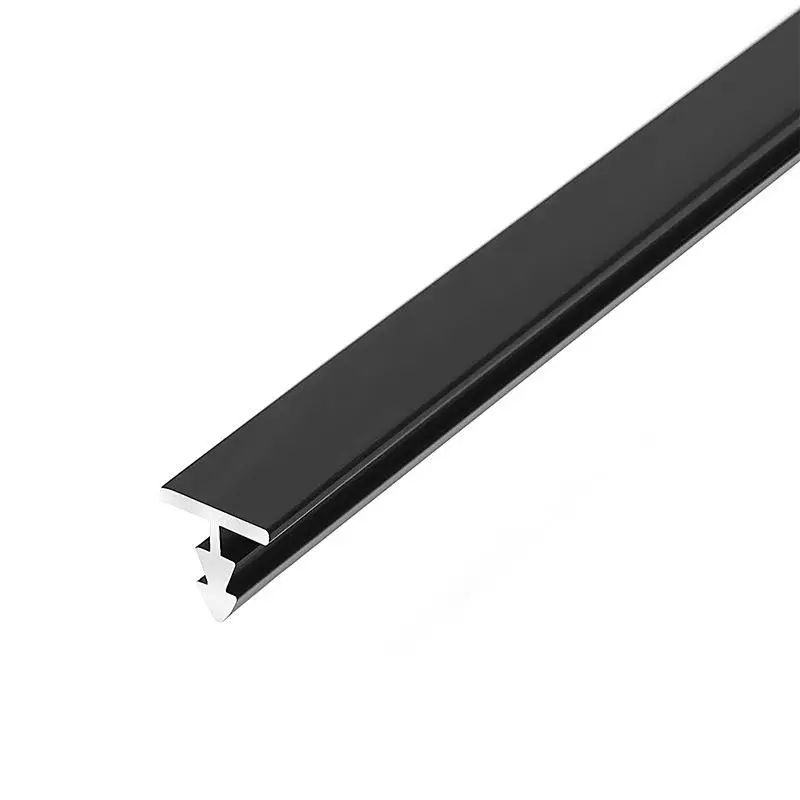 18mm champagne decorative edge banding aluminum strip Aluminum alloy for T-shaped edge banding