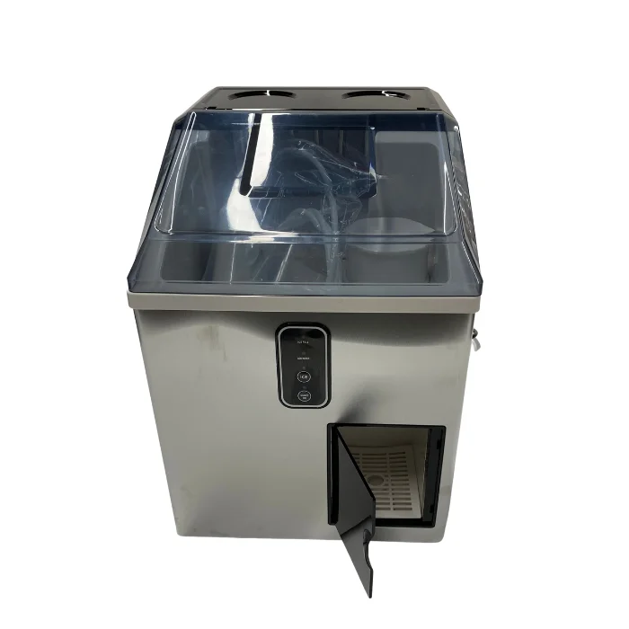 Льдогенератор с функцией дробилки льда по низкой цене, бытовой льдогенератор в форме пули, 110-220 В