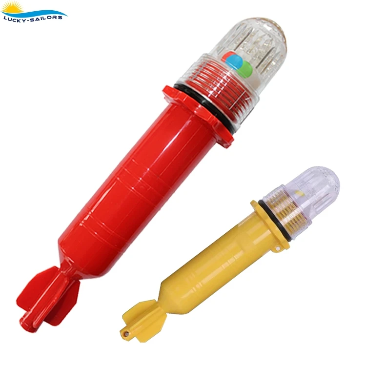 1.5V & 3V LED Night Fishnet light,automatic flashing Float Light Fishing net Light LED Single or double Flash Two D Battery