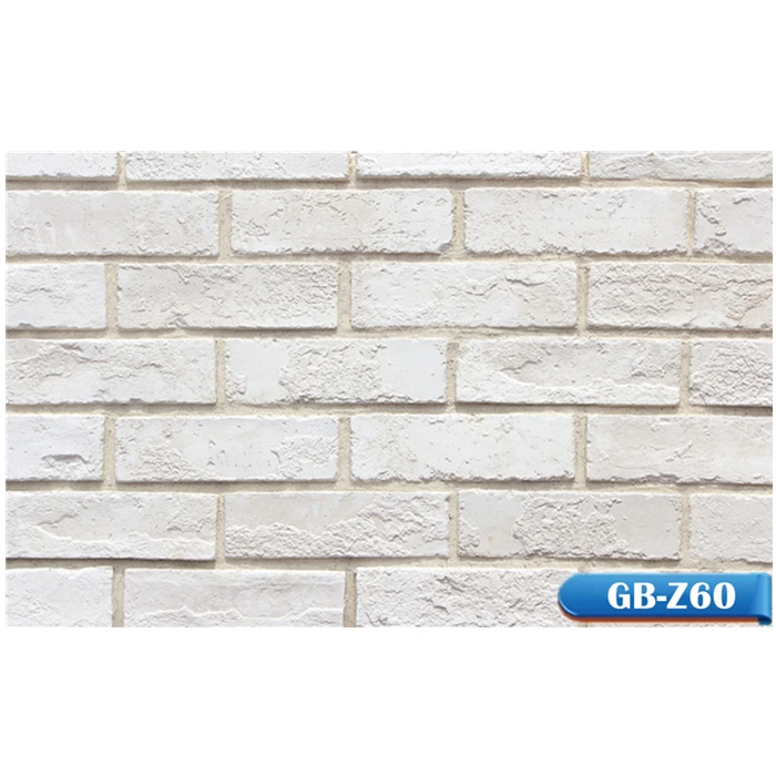 Berich GB-Z60 wall 3 d panel brick white brick wall thin bricks on sale