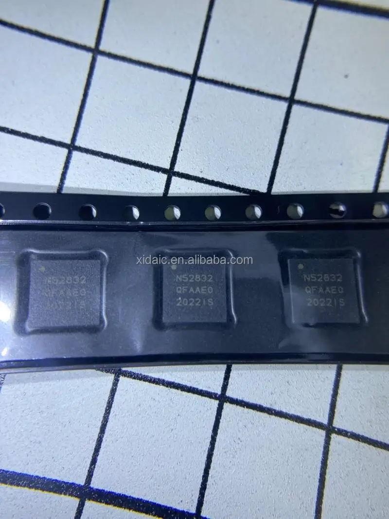 NRF52832 Integrate circuit Microchip  support BOM quotation Electronic Components Integrated Circuit NRF52832-QFAA-R