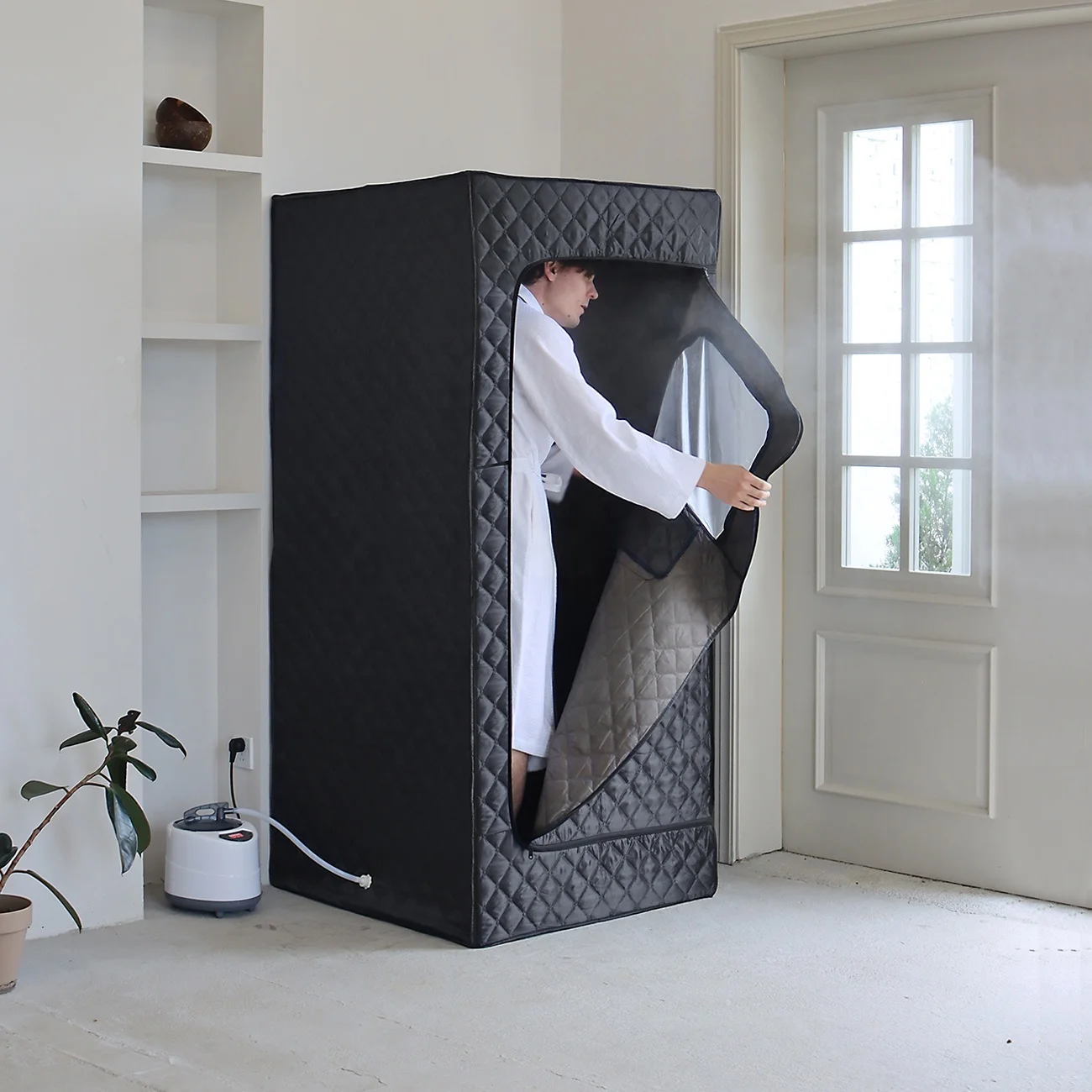 Wholesale Portable Saunas at Home Sauna Affordable Personal Portable Steam Foldable Sauna for sales