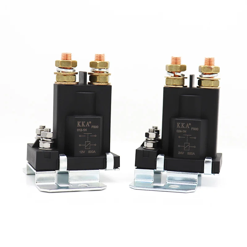 KKA-F500 500A 24V Automotive Relay, High Current Car Starter Relay for Power Start and Preheating