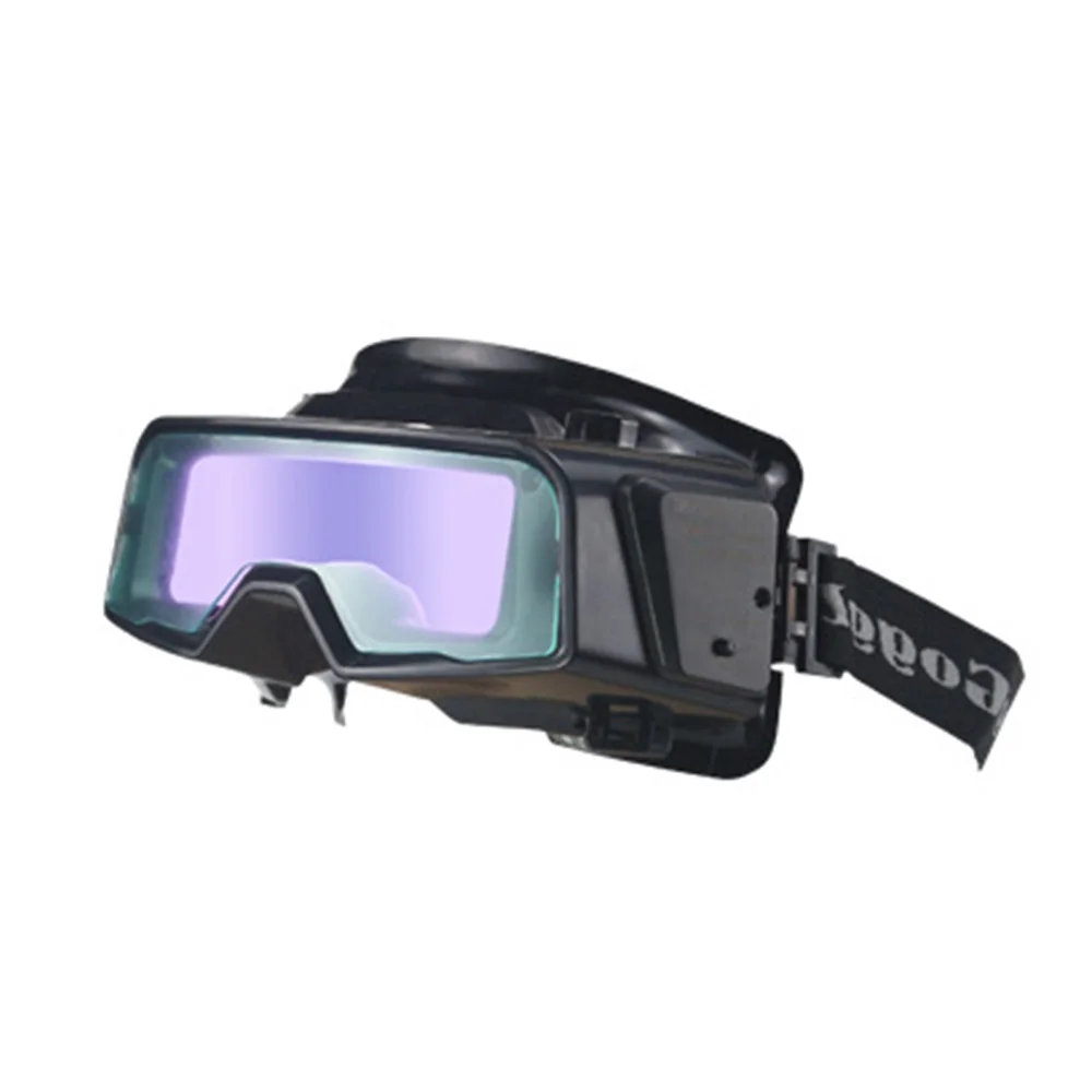 Custom Auto Darkening Welding Goggles with 2 Arc Sensors Face Shield Welding Helmet Welder Face Mask with Eye Shield