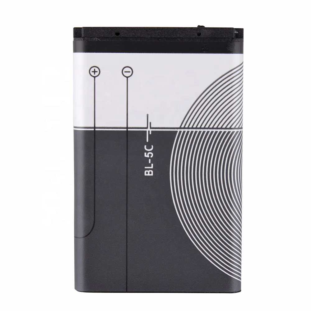 BL-5C BL5C 3.7v rechargeable battery for Nokia battery 1200 1208 1600 1650 105 106 E60 N70 N9 lithium ion battery BL 5C