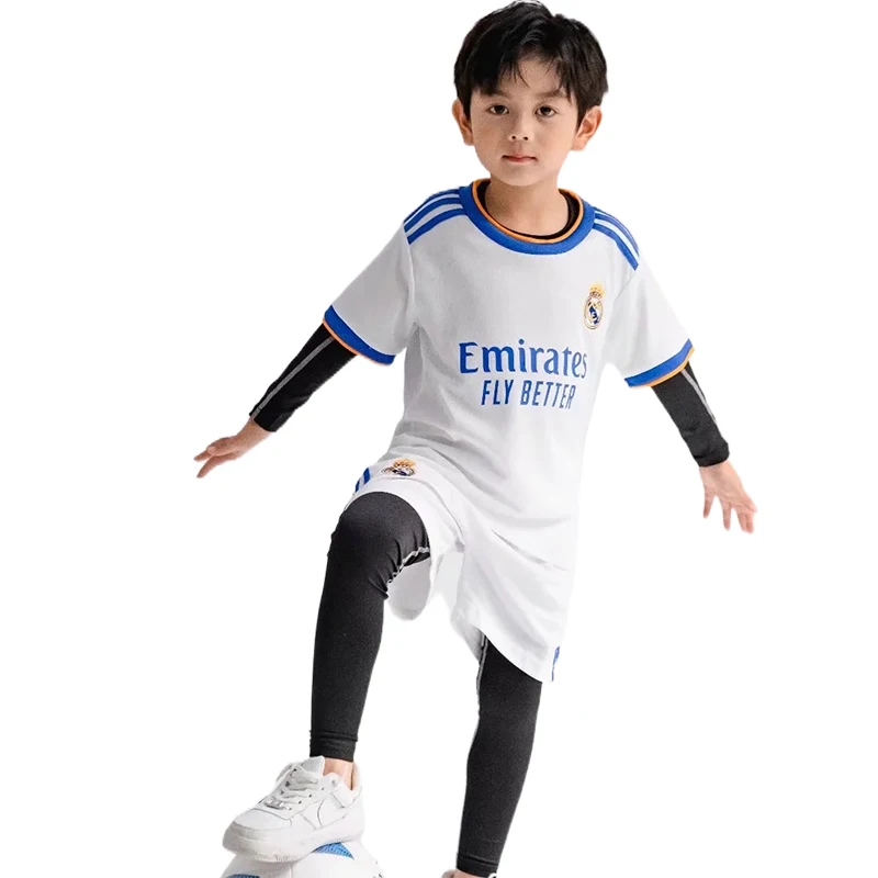 Best Quality 23 24 Al Nassr FC soccer Jerseys Ronaldo Kids Home away third WHITE CR7 Gonzalo  Football shirts for kids
