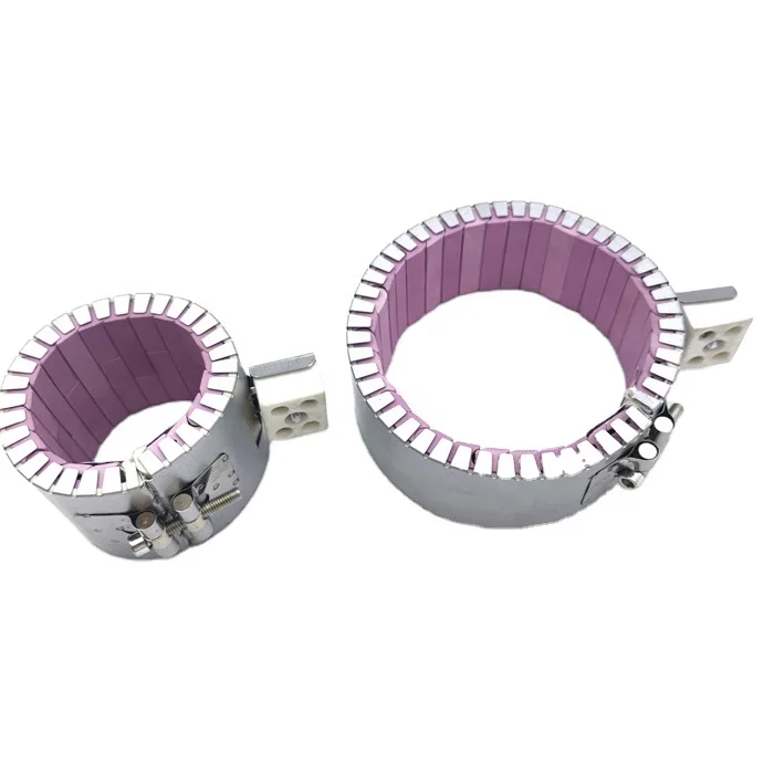 Induction mould plastic injection molding band heater ceramic insulation heating ring