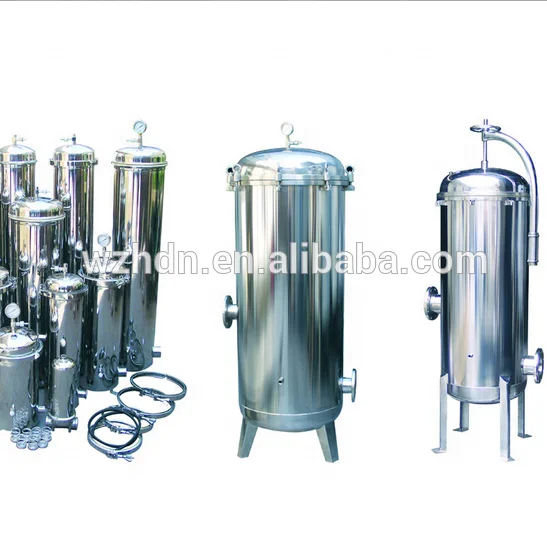 Stainless Steel security filter/precision filter/cartridge filter for water treatment