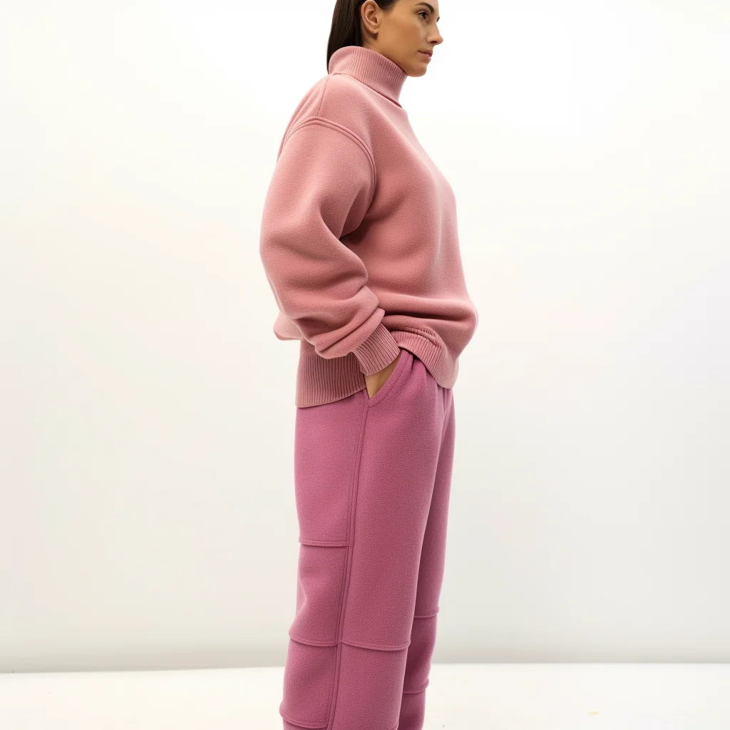 Hot Winter Warm Teddy Coat Sweatshirt Quarter Zip Stand Collar Sherpa Fleece Pullover With Pocket