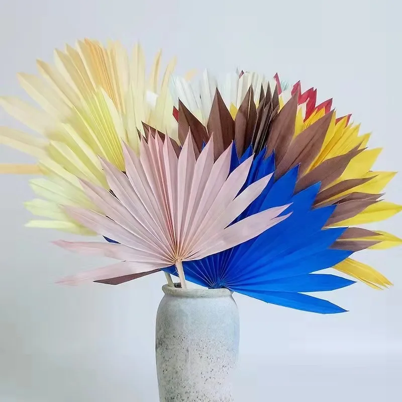 Wholesale high quality dried leaf flower wedding home decoration flower beauty good price dried palm leaves