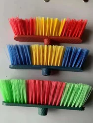 Hot sale cleaning broom head escoba de limpieza brush without pole palo Stick home use household recycle plastic customized OEM