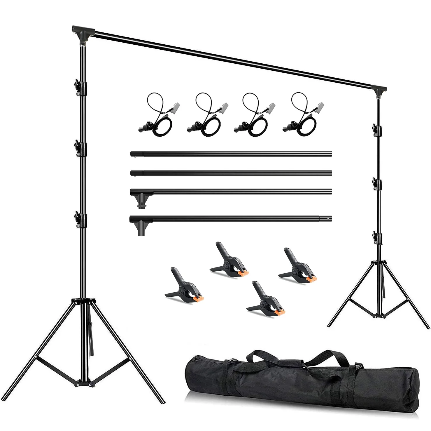 Green Screen Muslin Backdrop Support Stand Photo