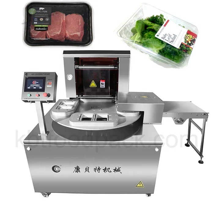 nitrogen injection vertical food vacuum sealer packing machine